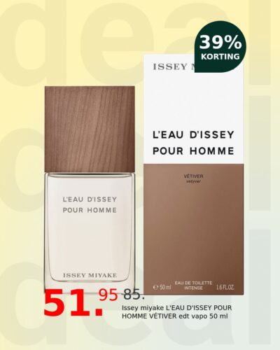 Issey miyake L'EAU D'ISSEY POUR HOMME VÉTIVER edt vapo 50 ml