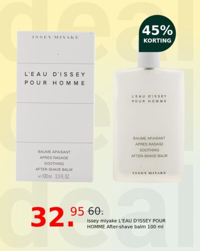 Issey miyake L'EAU D'ISSEY POUR HOMME After-shave balm 100 ml