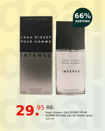 Issey miyake L'EAU D'ISSEY POUR HOMME INTENSE eau de toilette spray 125 ml