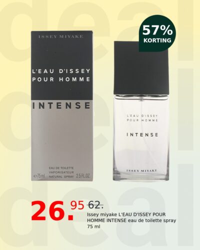 Issey miyake L'EAU D'ISSEY POUR HOMME INTENSE eau de toilette spray 75 ml