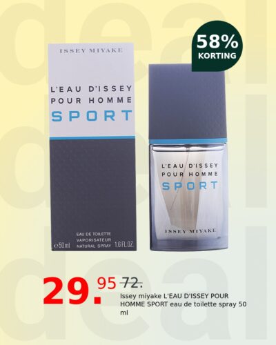 Issey miyake L'EAU D'ISSEY POUR HOMME SPORT eau de toilette spray 50 ml