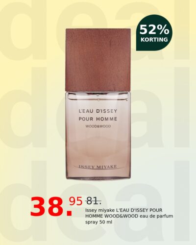 Issey miyake L'EAU D'ISSEY POUR HOMME WOOD&WOOD eau de parfum spray 50 ml