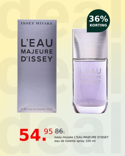 Issey miyake L'EAU MAJEURE D'ISSEY eau de toilette spray 100 ml