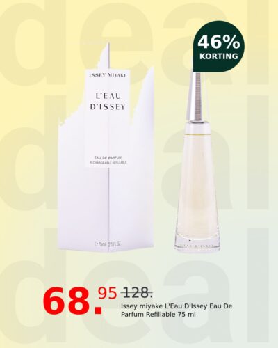 Issey miyake L'Eau D'Issey Eau De Parfum Refillable 75 ml