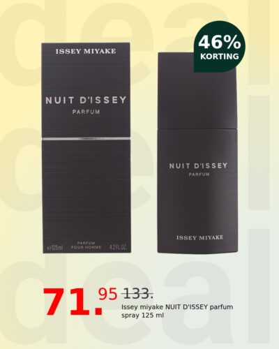 Issey miyake NUIT D'ISSEY parfum spray 125 ml