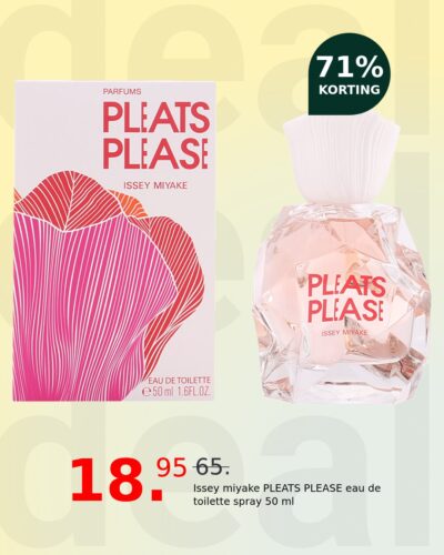 Issey miyake PLEATS PLEASE eau de toilette spray 50 ml