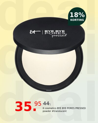 It cosmetics BYE BYE PORES PRESSED powder #translucent