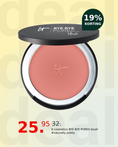 It cosmetics BYE BYE PORES blush #naturally pretty
