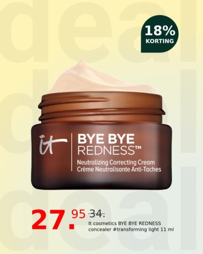 It cosmetics BYE BYE REDNESS concealer #transforming light 11 ml