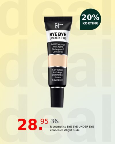 It cosmetics BYE BYE UNDER EYE concealer #light nude