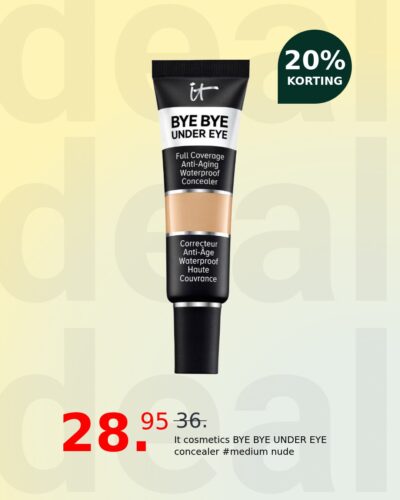 It cosmetics BYE BYE UNDER EYE concealer #medium nude