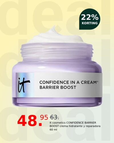 It cosmetics CONFIDENCE BARRIER BOOST crema hidratante y reparadora 60 ml