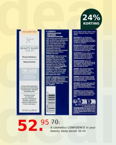 It cosmetics CONFIDENCE in your beauty sleep serum 30 ml
