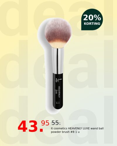 It cosmetics HEAVENLY LUXE wand ball powder brush #8 1 u