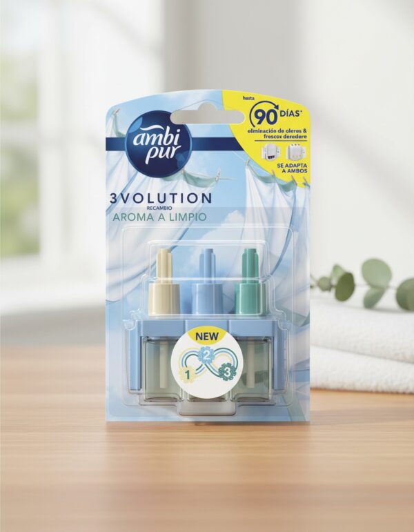 3VOLUTION refill air freshener #clean 20 ml