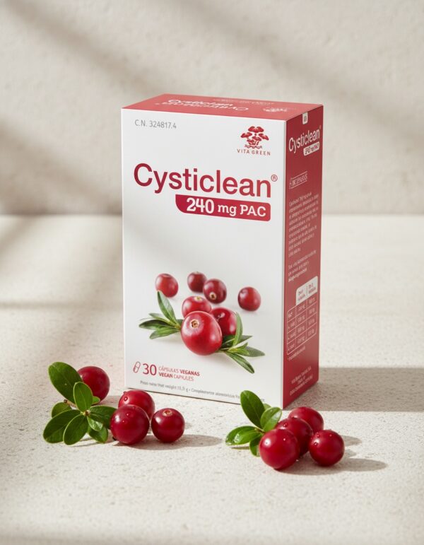 CYSTICLEAN CLASSIC 240 mg of PAC and Cranberry capsules 30 units