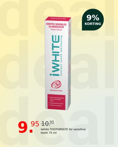 Iwhite TOOTHPASTE for sensitive teeth 75 ml
