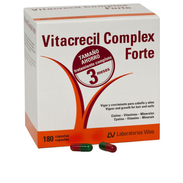 VITACRECIL COMPLEX FORTE hair and nails capsules 180 units