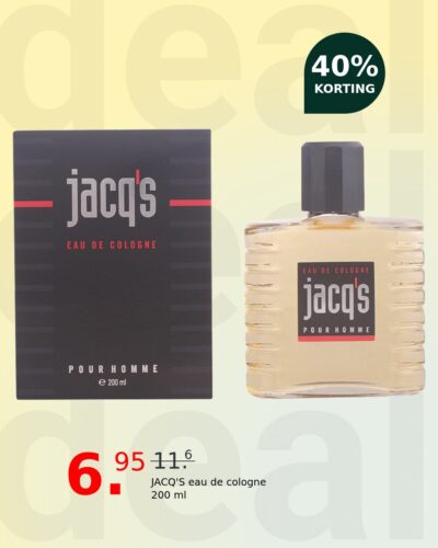 JACQ'S eau de cologne 200 ml