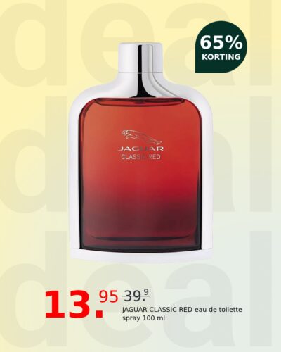 JAGUAR CLASSIC RED eau de toilette spray 100 ml