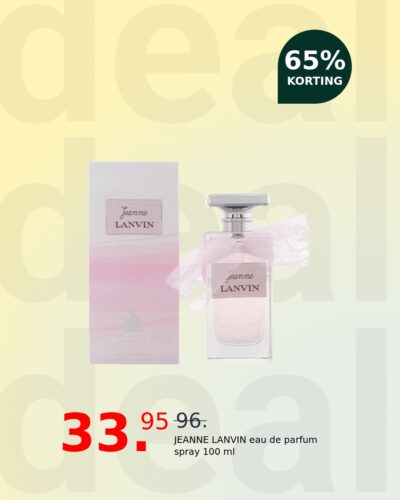 JEANNE LANVIN eau de parfum spray 100 ml