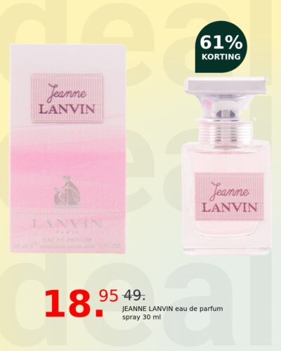 JEANNE LANVIN eau de parfum spray 30 ml