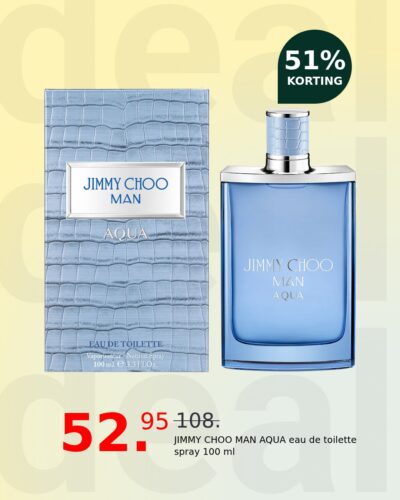 JIMMY CHOO MAN AQUA eau de toilette spray 100 ml