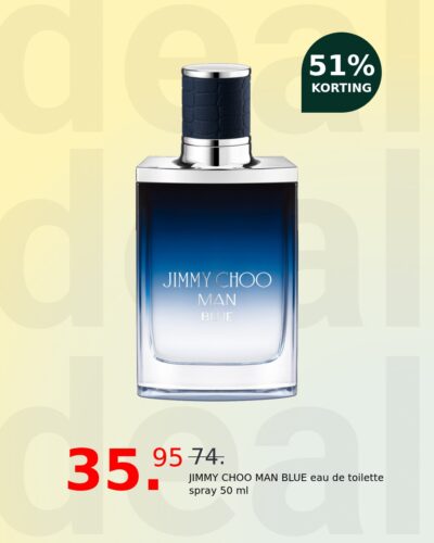 JIMMY CHOO MAN BLUE eau de toilette spray 50 ml