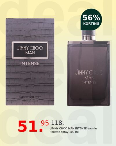 JIMMY CHOO MAN INTENSE eau de toilette spray 100 ml