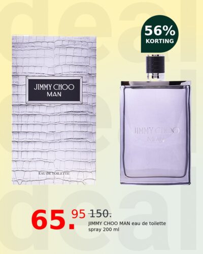JIMMY CHOO MAN eau de toilette spray 200 ml