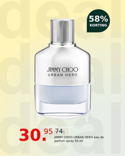 JIMMY CHOO URBAN HERO eau de parfum spray 50 ml