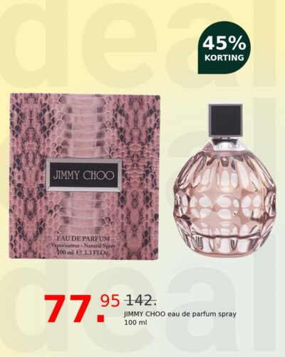 JIMMY CHOO eau de parfum spray 100 ml