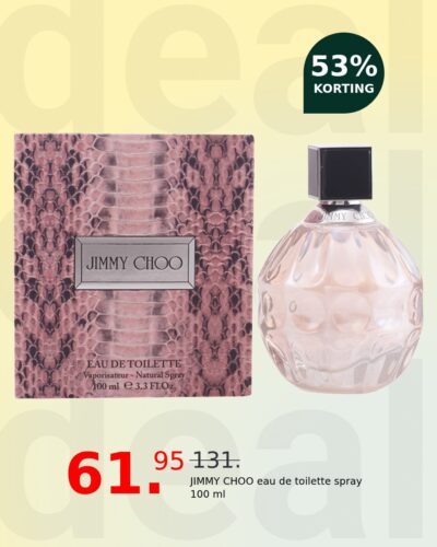 JIMMY CHOO eau de toilette spray 100 ml