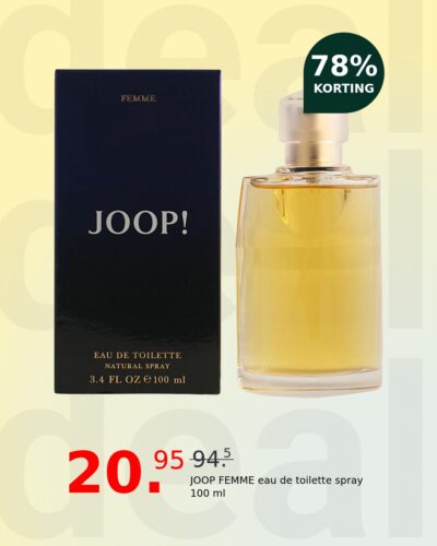JOOP FEMME eau de toilette spray 100 ml