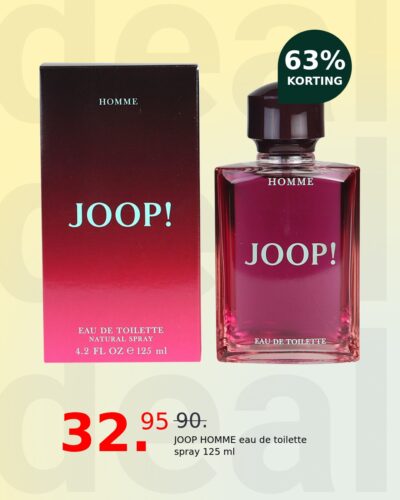 JOOP HOMME eau de toilette spray 125 ml