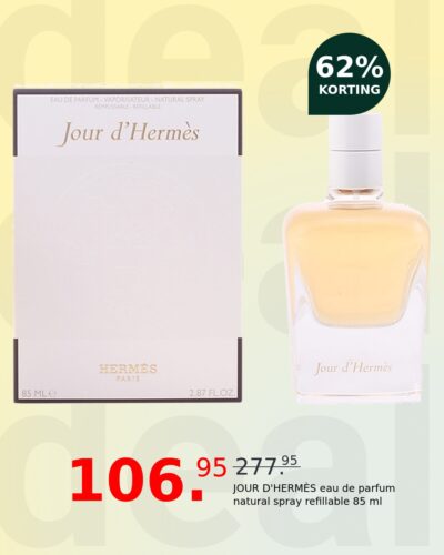 JOUR D'HERMÈS eau de parfum natural spray refillable 85 ml