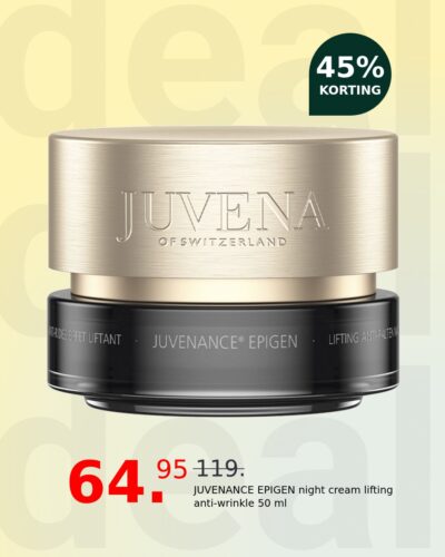 JUVENANCE EPIGEN night cream lifting anti-wrinkle 50 ml