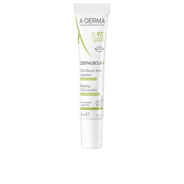 A-derma DERMALIBOUR+ CICA repairing lip balm 15 ml
