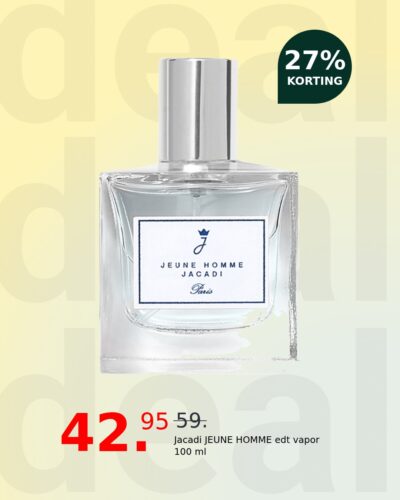 Jacadi JEUNE HOMME edt vapor 100 ml