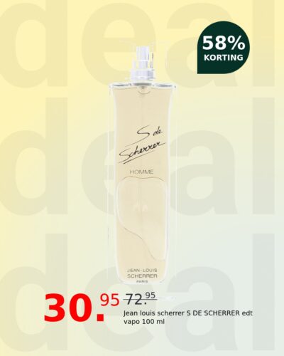 Jean louis scherrer S DE SCHERRER edt vapo 100 ml