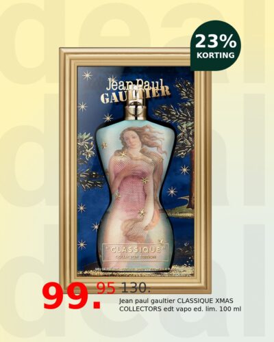 Jean paul gaultier CLASSIQUE XMAS COLLECTORS edt vapo ed. lim. 100 ml