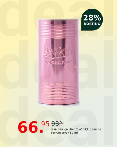 Jean paul gaultier CLASSIQUE eau de parfum spray 50 ml