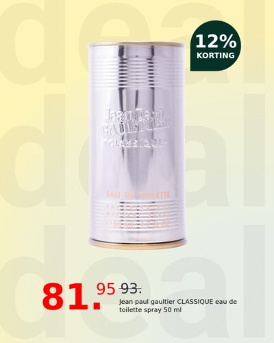 Jean paul gaultier CLASSIQUE eau de toilette spray 50 ml