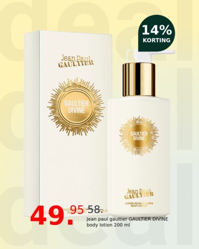 Jean paul gaultier GAULTIER DIVINE body lotion 200 ml