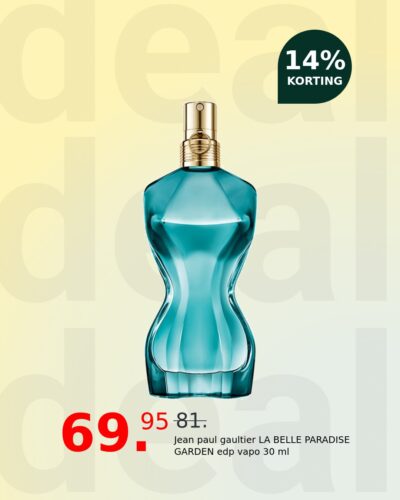 Jean paul gaultier LA BELLE PARADISE GARDEN edp vapo 30 ml