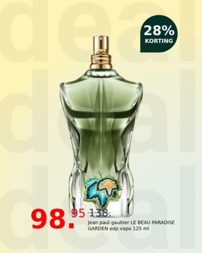 Jean paul gaultier LE BEAU PARADISE GARDEN edp vapo 125 ml