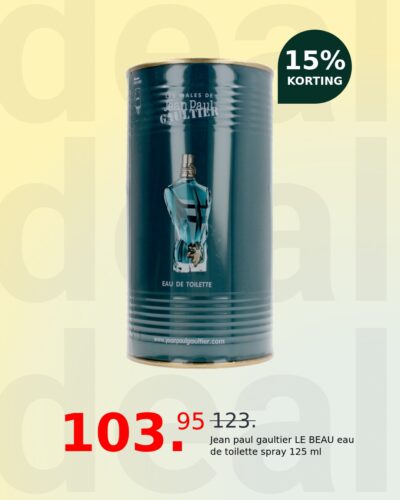 Jean paul gaultier LE BEAU eau de toilette spray 125 ml