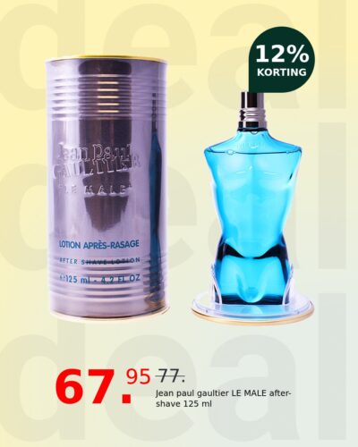 Jean paul gaultier LE MALE  after-shave 125 ml