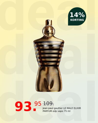 Jean paul gaultier LE MALE ELIXIR PARFUM edp vapo 75 ml