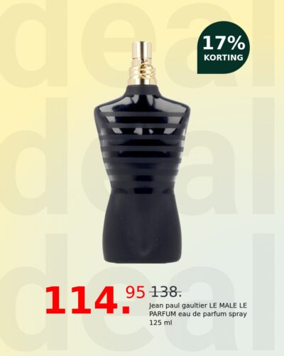 Jean paul gaultier LE MALE LE PARFUM eau de parfum spray 125 ml